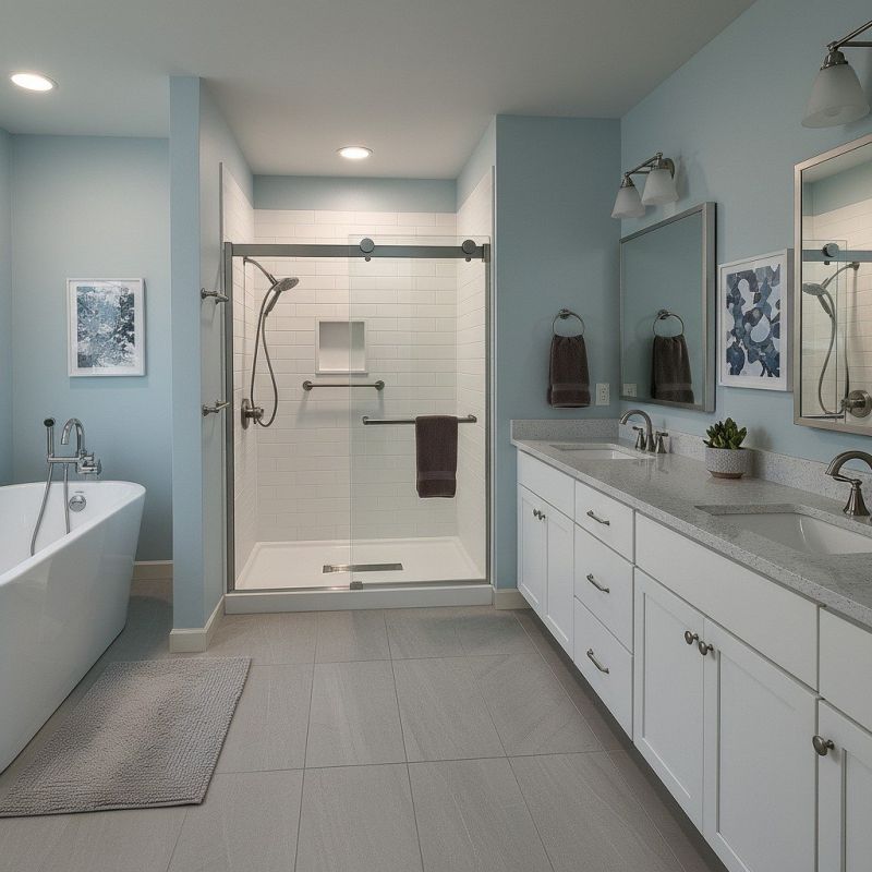 Walk-In Tub Installation For Aging-In-Place Bathroom Designs
